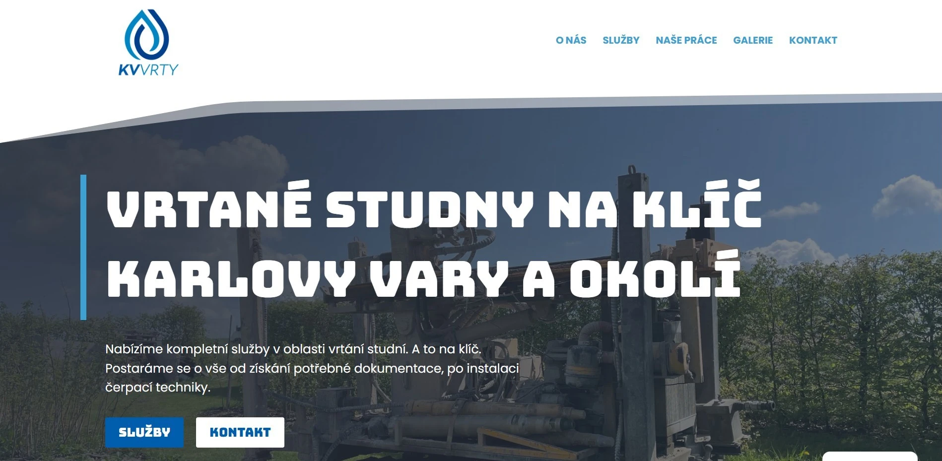 KVVRTY.CZ tvorba webu pro firmu 2