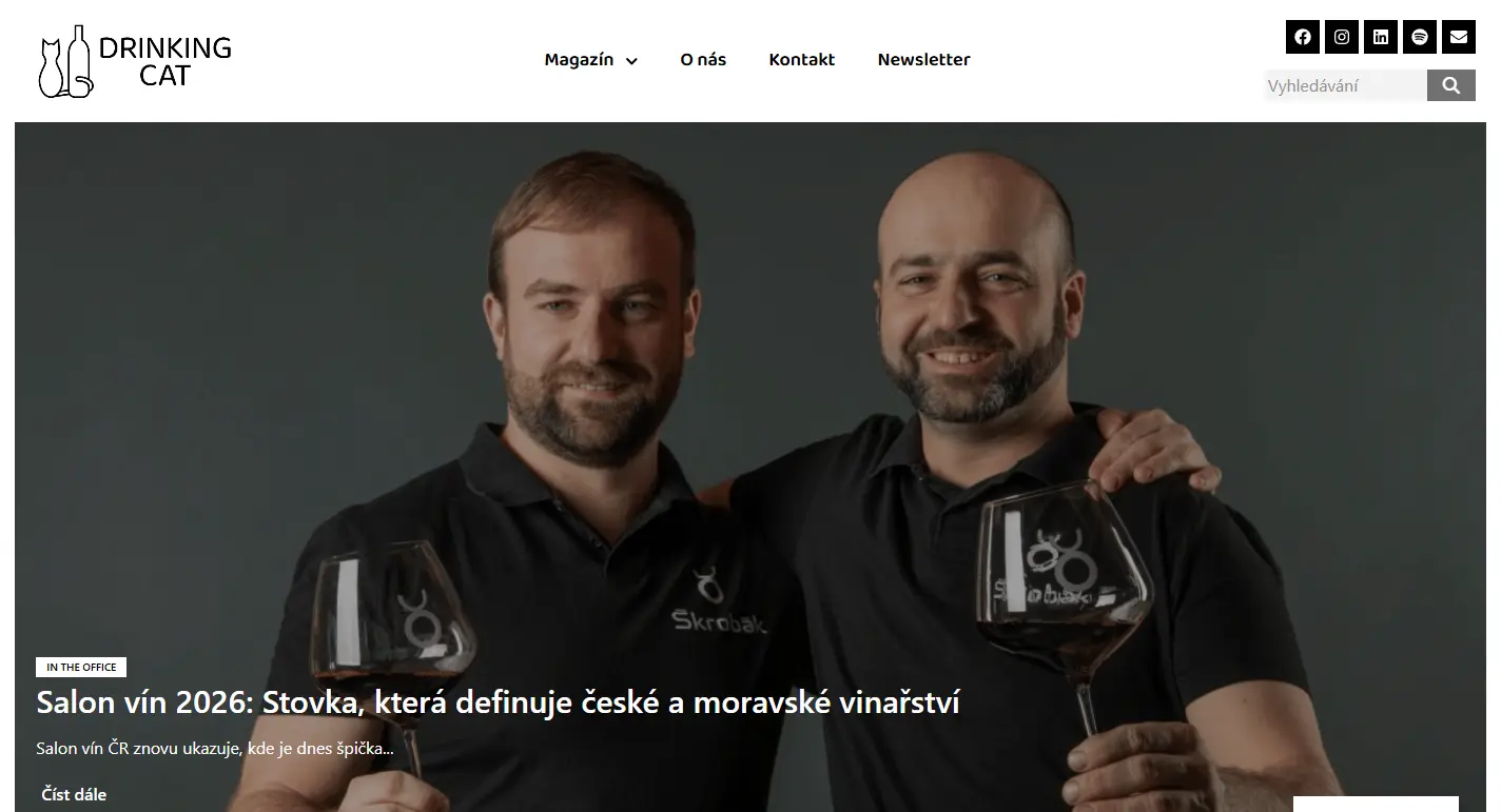 Drinking Cat Magazin o napojich gastronomii a zivotnim stylu reference