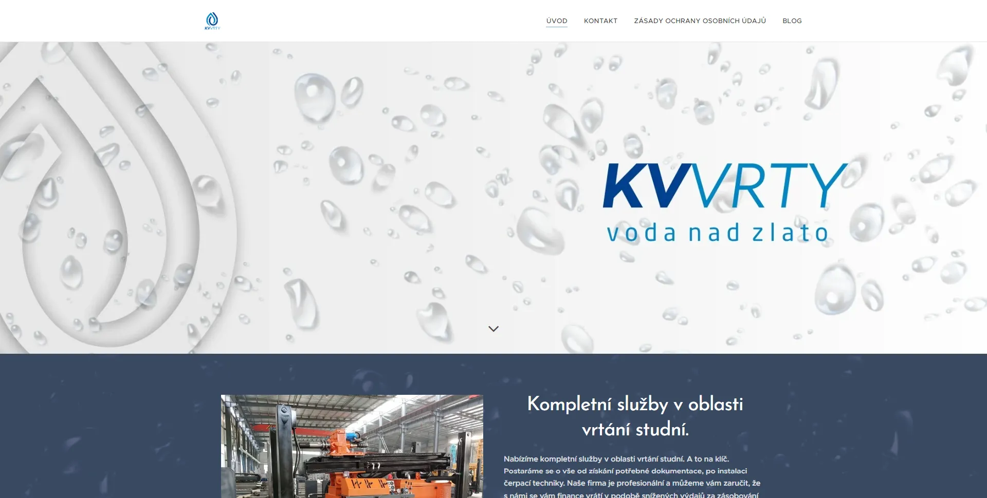 KV VRTY Vrty oldpage sekce
